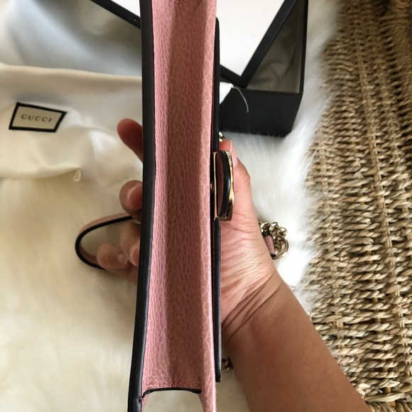Gucci WOC leather crossbody pink brand new - Picture 6 of 7
